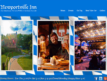 Tablet Screenshot of newportvilleinn.net